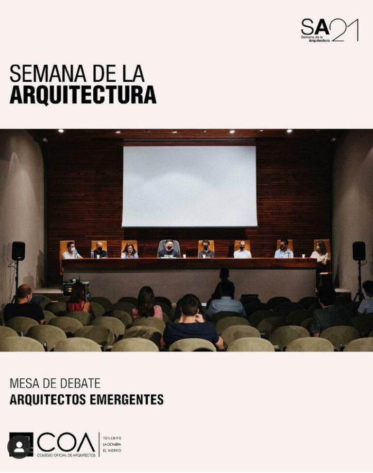 Debate con arquitectos emergentes 2021
