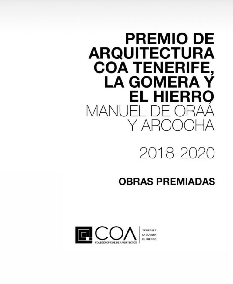 Premio de Arquitectura Manuel de Oraá y Arcocha 2018-2020
